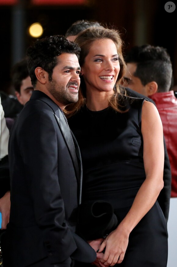 Jamel Debbouze et Melissa Theuriau - Troisieme jour du 13e Festival International du Film de Marrakech le 1er décembre 2013.