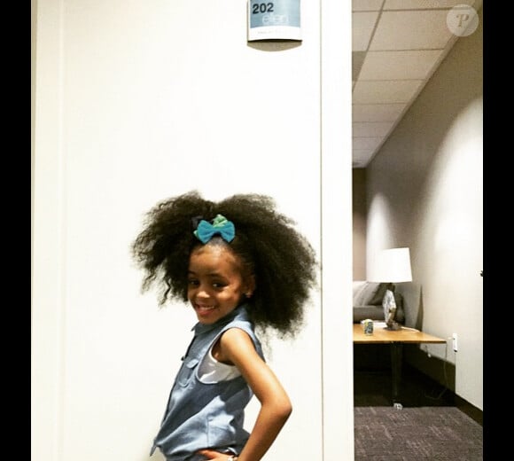 Heaven King s'amuse à danser comme Beyoncé Knowles, sur Instagram le 20 mars 2015 
