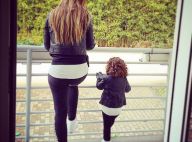 Emilie Nef Naf et sa fille Maëlla, copies conformes, Menzo a tout de son papa