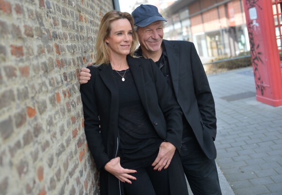 Géraldine Danon et son mari Philippe Poupon - Rencontre avec Géraldine Danon et son mari Philippe Poupon lors du Festival2Cinéma de Valenciennes le 24 mars 2015 