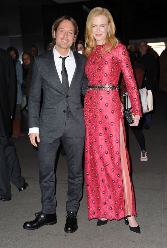 Nicole Kidman, Keith Urban à la soirée "Louis Vuitton Monogram " à New York, le 7 novembre 2014 