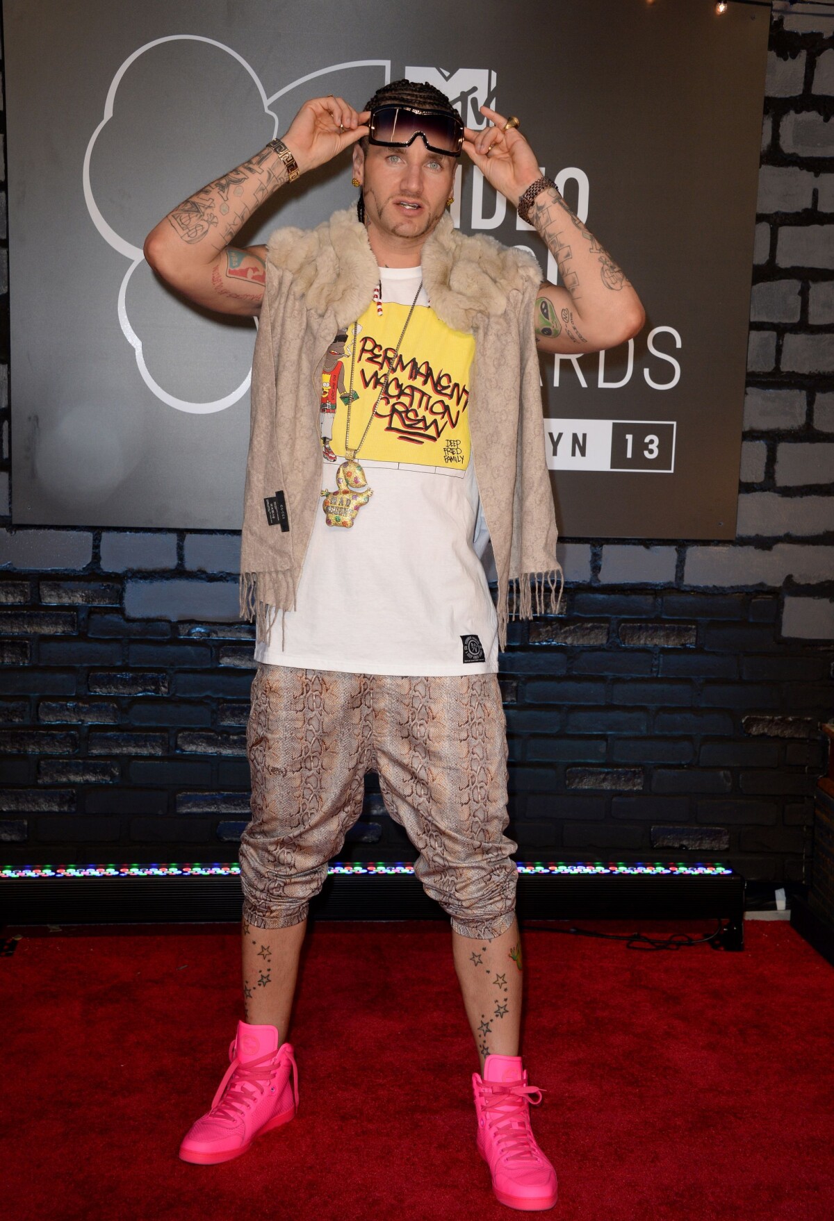 Photo : RiFF RaFF aux MTV Video Music Awards 2013 à Brooklyn. Août 2013 ...