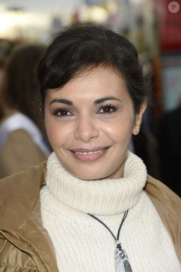 Saïda Jawad à la soirée d'ouverture de la Foire du Trône, organisée au profit du Secours populaire à Paris le 27 mars 2015.