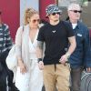 Jennifer Lopez et Casper Smart vont déjeuner ensemble à The Griddle Cafe de Los Angeles, le 29 mars 2015