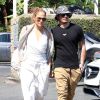 Jennifer Lopez et Casper Smart vont déjeuner ensemble à The Griddle Cafe de Los Angeles, le 29 mars 2015