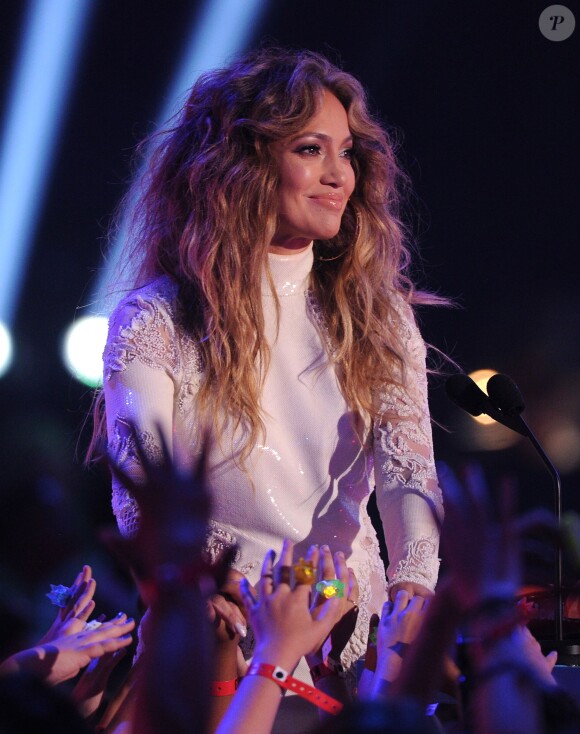 Jennifer Lopez lors des 28ème Nickelodeon Kids Choice Awards au Forum de Los Angeles, le 28 mars 2015 