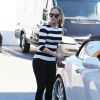 Semi-Exclusif - Jennifer Lopez est allée visiter un hôpital pour enfants à Los Angeles, le 27 mars 2015