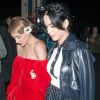 Katy Perry et Mia Moretti lors de la soirée "Karl Lagerfeld's boat" à New York, le 30 mars 2015.