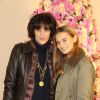 Exclusif - Inès de La Fressange et sa fille Violette d'Urso - 18eme édition de la vente aux enchères des Sapins de Noel des créateurs à l'hôtel Salomon de Rothschild à Paris le 9 décembre 2013.