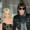 Nikki Lund et Richie Sambora à Los Angeles, en 2010. 