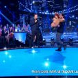 Fauve Hautot et Cyril Hanouna participent au jeu du Brain Dance, dans  Vendredi tout est permis  sur TF1 le vendredi 3 avril 2015.
