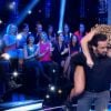 Fauve Hautot et Cyril Hanouna participent au jeu du Brain Dance, dans Vendredi tout est permis sur TF1 le vendredi 3 avril 2015.