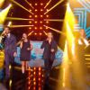 Les coachs : Jenifer, Zazie, Mika et Florent Pagny - Premier live de The Voice 4 sur TF1. Samedi 4 avril 2015.