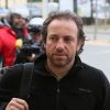 Philippe Candeloro de retour à Paris le 14 mars 2015 après le drame de Dropped en Argentine.