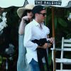 Liv Tyler et son compagnon Dave Gardner passent leurs vacances à Miami avec leurs fils respectifs, un mois après la naissance de leur enfant Sailor. Photo du 4 avril 2015.