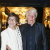 Jean-Jacques Annaud et sa femme - Présentation de la nouvelle revue "Paris Merveilles" du Lido à Paris le 8 avril 2015.