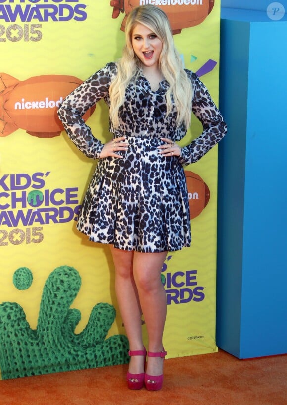 Meghan Trainor - People à la soirée "Nickelodeon's 28th Annual Kids' Choice Awards" à Inglewood, le 28 mars 2015  