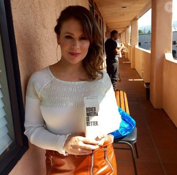 Alyssa Milano sur Instagram le 7 avril 2015