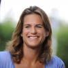 Amélie Mauresmo au stade Arthur Ashe de Flushing Meadows à New York le 3 septembre 2013