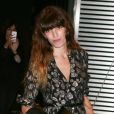 Lou Doillon - Arrivée des people au défilé Saint Laurent prêt-à-porter collection Printemps-Eté 2015 lors de la Fashion Week à Paris, le 29 septembre 2014.