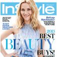  Reese Witherspoon en couverture du magazine InStyle, num&eacute;ro du mois de mai 2015. 