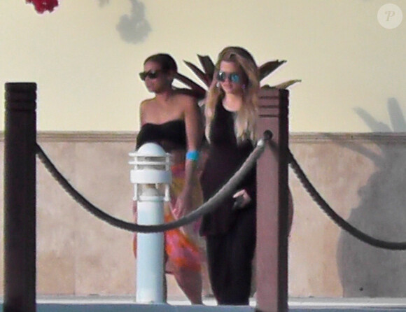 Exclusif - Khloé Kardashian à Miami, le 2 avril 2015.