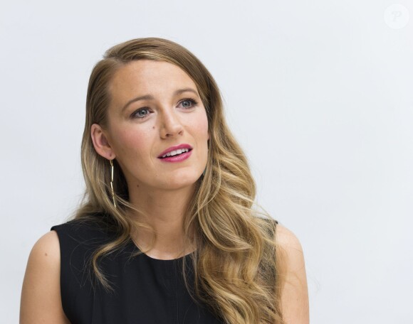 Blake Lively - Conférence de presse avec les acteurs du film "The Age of Adaline" à Beverly Hills. Le 12 avril 2015