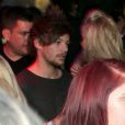 Louis Tomlinson, de One Direction, a passé la soirée au Club Liv, à Manchester, le 12 avril 2015