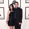 Courteney Cox et son fiancé Johnny McDaid - 57e soirée annuelle des Grammy Awards au Staples Center à Los Angeles, le 8 février 2015.