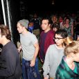  Robert Pattinson apr&egrave;s avoir assist&eacute; au concert de FKA Twigs au 2e jour du Coachella Music Festival &agrave; Indio, le 11 avril 2015. 