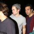  Robert Pattinson apr&egrave;s avoir assist&eacute; au concert de FKA Twigs au 2e jour du festival Coachella &agrave; Indio, le 11 avril 2015. 