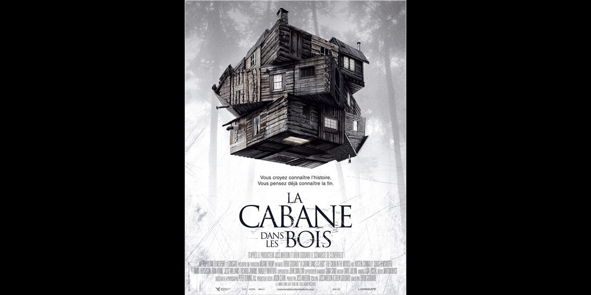 Photo : Affiche du film La Cabane dans les bois - Purepeople