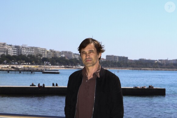 L'acteur français Olivier Martinez lors du photocall de la série "Texas Rising" dans le cadre du MIPTV 2015 à Cannes le 13 avril 2015 qui se déroule au Palais des Festivals du 13 au 16 mai. 