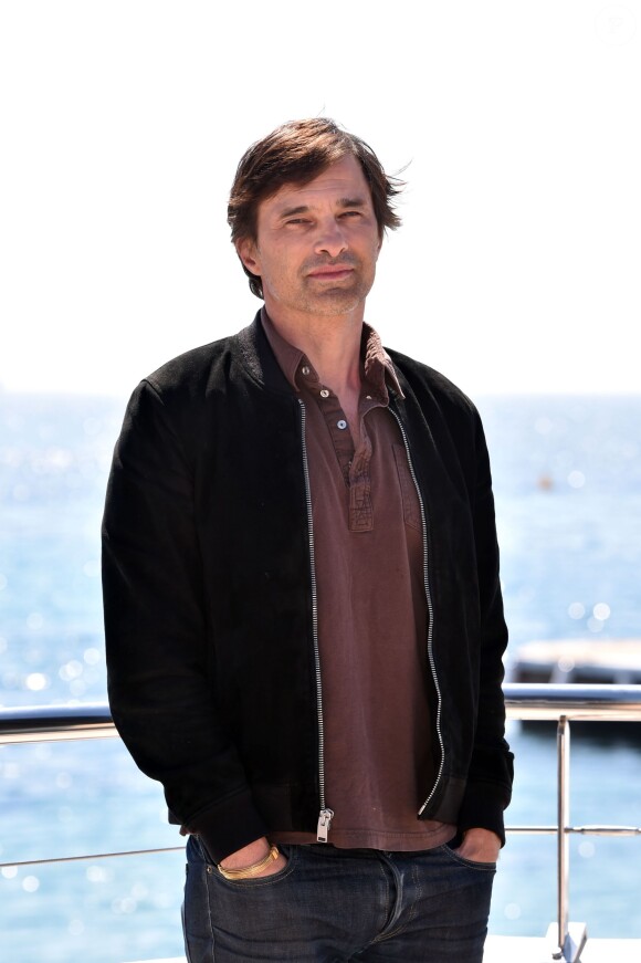 L'acteur français Olivier Martinez lors du photocall de la série "Texas Rising" dans le cadre du MIPTV 2015 à Cannes le 13 avril 2015 qui se déroule au Palais des Festivals du 13 au 16 mai. 