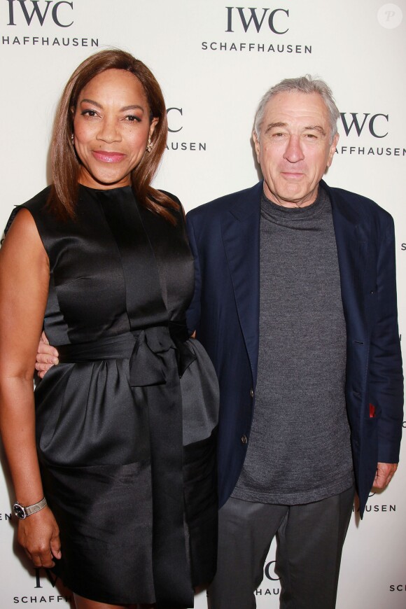 Grace Hightower et Robert De Niro au Tribeca Film Festival à New York le 15 avril 2015.