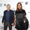 Robert De Niro et Grace Hightower au Tribeca Film Festival à New York le 15 avril 2015.
