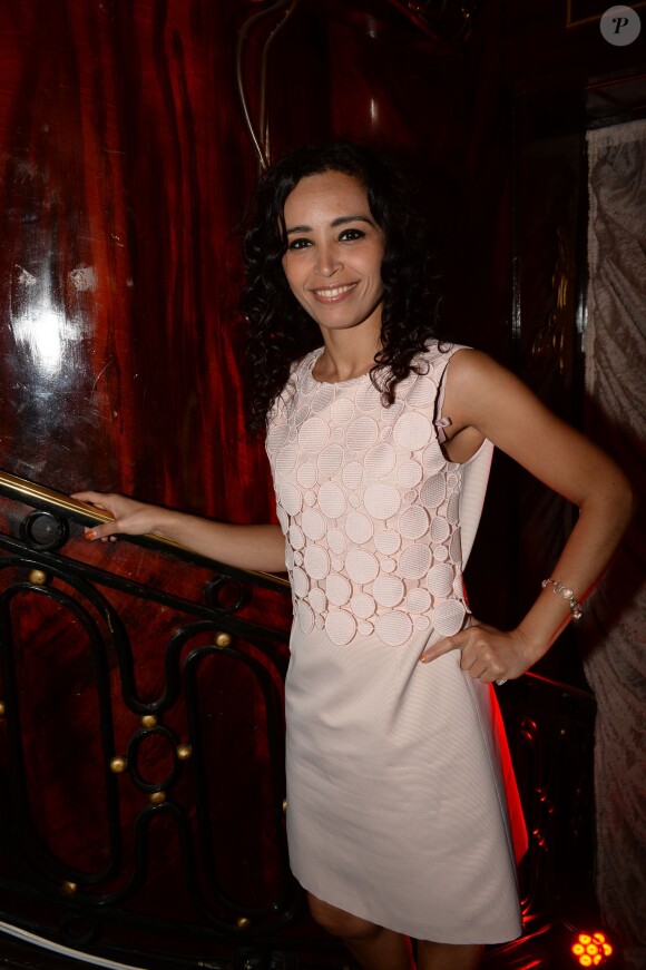 Aïda Touihri - Soirée Villa Schweppes chez Maxim's à Paris, le 16 avril 2015 
