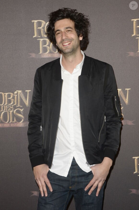 Max Boublil lors de l'avant-première du film "Robin des bois" au cinéma Gaumont Capucines Opéra à Paris le 12 avril 2015
