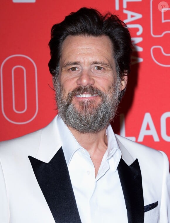 Jim Carrey au 50ème gala d'anniversaire du LACMA à Los Angeles, le 18 avril 2015