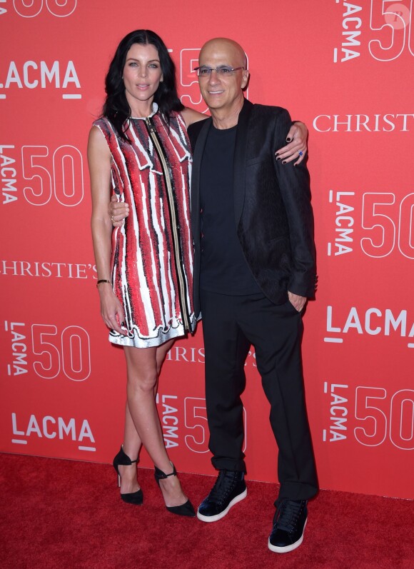 Jimmy Iovine, Liberty Ross au 50ème gala d'anniversaire du LACMA à Los Angeles, le 18 avril 2015