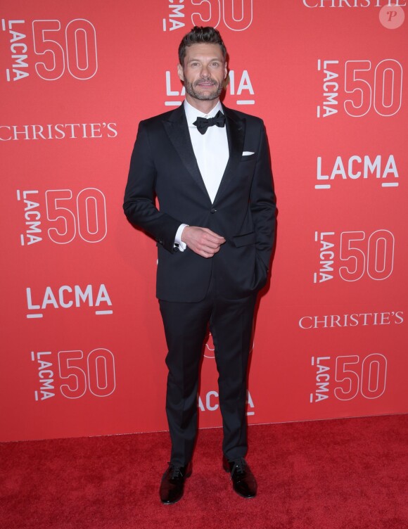 Ryan Seacrest  au 50ème gala d'anniversaire du LACMA à Los Angeles, le 18 avril 2015