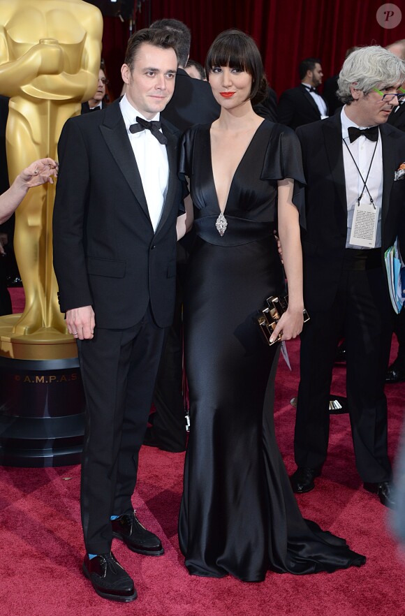 Barnaby Clay et Karen O aux 86e Oscars à Hollywood, le 2 mars 2014.