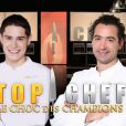  Top Chef : Le Choc des Champions  opposant Pierre Augé à Xavier Koenig : lundi 20 avril 2015 à 21h00 sur M6.