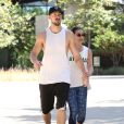  Lea Michele et son petit ami Matthew Paetz &agrave; Beverly Hills Los Angeles, le 18 avril 2015 