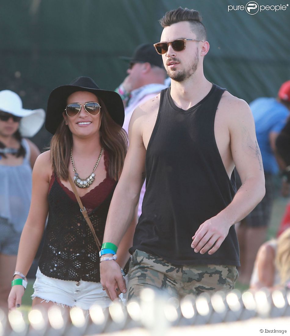  Lea Michele et son petit ami Matthew Paetz au 2&amp;egrave;me jour du Festival &quot;Coachella Valley Music and Arts&quot; &amp;agrave; Indio, le 11 avril 2015 