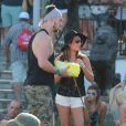  Lea Michele et son petit ami Matthew Paetz au 2&egrave;me jour du Festival "Coachella Valley Music and Arts" &agrave; Indio, le 11 avril 2015 