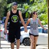 Lea Michele et son petit ami Matthew Paetz sont allés se promener à Studio City, le 7 mars 2015
