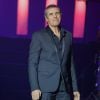 Julien Clerc en concert au Palais des Sports de Paris le 17 mars 2015.