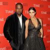 Kanye West et Kim Kardashian assistent au gala TIME 100 du magazine Time, au Frederick P. Rose Hall. New York, le 21 avril 2015.