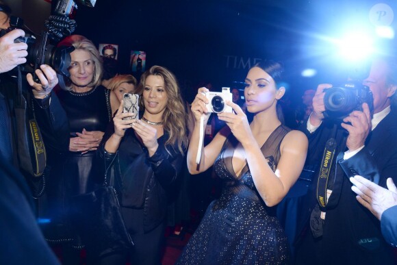 Kim Kardashian assiste au gala TIME 100 du magazine Time, au Frederick P. Rose Hall. New York, le 21 avril 2015.